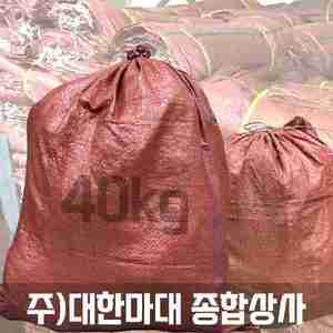 수입적색마대현장용 40kg자루 56-70cm 포대자루 마대 100장
