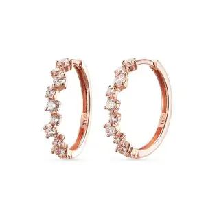 [도로시] 18k 밀키 큐링 링귀걸이