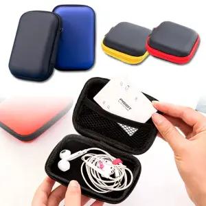 에어팟케이스 줄 이어폰 파우치 이어팟 케이스 버즈 유선 보관함 커플 3세대 프로2 멀티