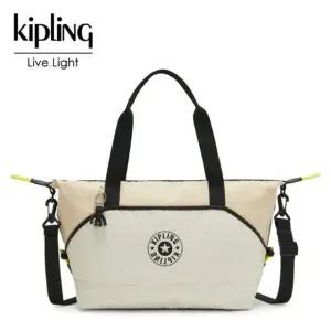 [갤러리아] 키플링 토트 크로스백 아트 토그 KMBBT01 BE/BL