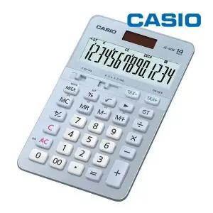 카시오 계산기 JS-40B-BU 블루 세무사 회계사 14단