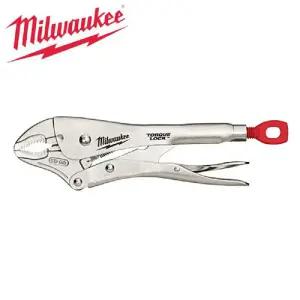 밀워키 바이스크립 48-22-3420 10인치 커브드 락킹 플라이어