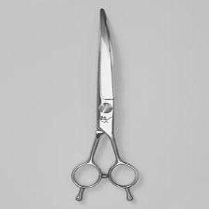 비요세까이 강아지 / 고양이 애견미용가위 커브가위  7인치  AAM-C70