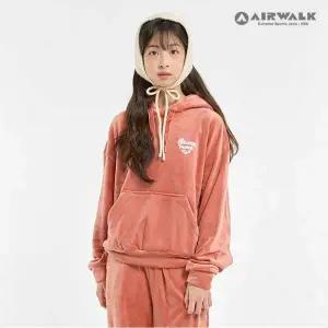 [보리보리/에어워크 주니어]주니어 벨로아 기모 후드티셔츠