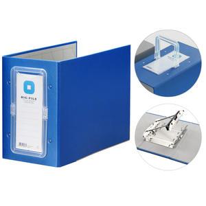 문화산업 대용량 손잡이형 파이프 바인더 가로형 2공 15cm 홀간격7cm A4 PP 파일철