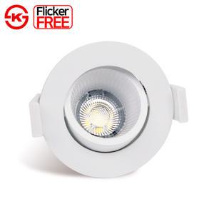 더쎈 LED 다운라이트 2인치 에코케이브 COB 3W 직회전 원형 플리커프리 매립등