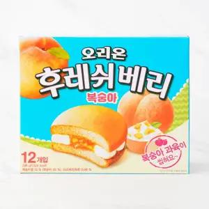 오리온 후레쉬베리 복숭아 336g