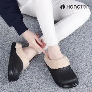 [NS홈쇼핑]행텐 HT-1831 남녀공용 방한 털 슬리퍼 겨울슬리퍼 방한슬리퍼[32486402]