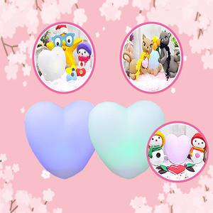 LED 입체하트 무드등 꾸미기 마퀴라이트 조명 채색아트 볼클레이 공예