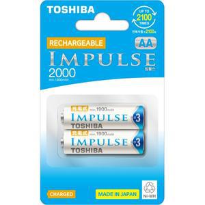 도시바 임펄스 니켈수소 충전지 AA2