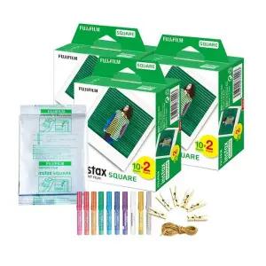 [인스탁스]스퀘어필름 7팩(70매)+2종 선물, SQ1 SQ6 SQ10 SQ20 SQ40 쉐어 SP3 스퀘어 링크 전용 필름