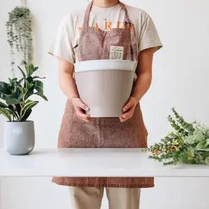 플라스틱 화분 클레이쉬 팟 8호 3개