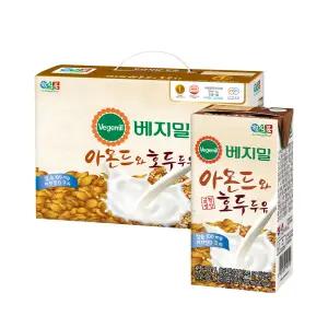 정식품 베지밀 아몬드와 호두 두유 190ml 24팩