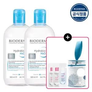 [바이오더마] 하이드라비오 H2O 500ml x2 (수분충전 클렌징워터