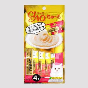 이나바 챠오 츄르 닭가슴살 게살 4P (4SC-76)