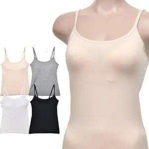 [오노마] ONM 피엔알 심플 모달 일체형 캡 여성 끈런닝 슬리브리스 (S11875550)