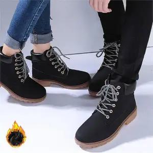 [셀러허브][라일리] Rly 남성 방한 워커 기모 털부츠 남여공용 커플워커 겨울 (S9661633)