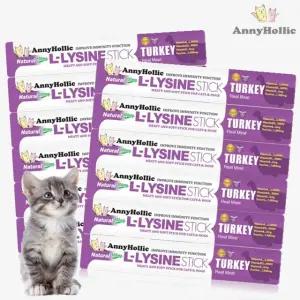 애니홀릭 엘라이신 고양이스틱 칠면조 이스트(1p)x30개