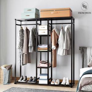 시스템 행거 선반 코너형 스탠드 옷걸이 드레스룸 모던