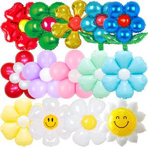 꽃풍선모음전 플라워 장식 꽃 데코 생일 파티 꾸미기