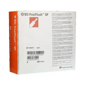 BD 포쉬플러시 10cc 30개입 관류용 식염수주사기 세척용 멸균 생리식염수 Posi Flush