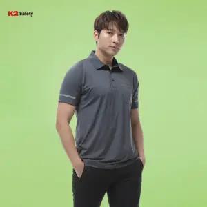 반팔티셔츠 TS-221R K2 Safety 워크웨어 기능성 흡습속건 단체복 작업복 근무복