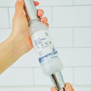 라소풍 올인원 샤워기헤파필터 세면대 주방용 석회 녹물 중금속제거