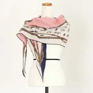 [하프클럽/샵앤]프린지 여성 겨울 골지 기모 마름모 스카프 머플러 DRN-WMF-0667-