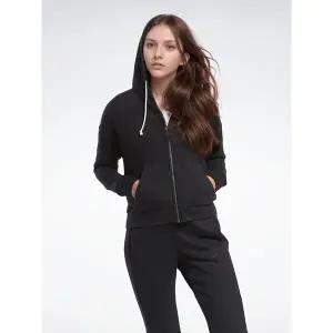 [아웃도어스/리복]Reebok 여성 Textured 후드집업(W) - 블랙 / FU2241 REJU2F318BK