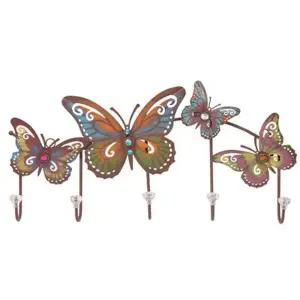 [텐바이텐]빈티지 나비 철재 벽옷걸이 가방걸이 후크걸이