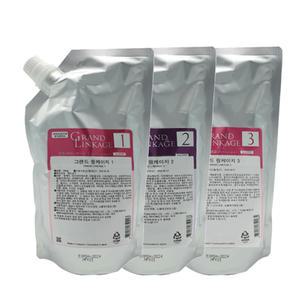 밀본 그랜드 링케이지 1/2/3 가는모용 3종세트 1800g 트리트먼트 손상모클리닉