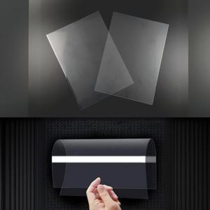 투명 연질 아크릴판 휘어지는 얇은 액자 공예 만들기 재료 이벤트 홍보물 보드 자르기 쉬운