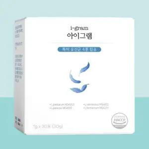 아이하이 아이그램 유산균 1박스 30포 (1개월) 어린이 특허 유산균 체중 밸런스