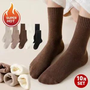 엔비 [10개세트] 스위트홈 기모양말 10개세트