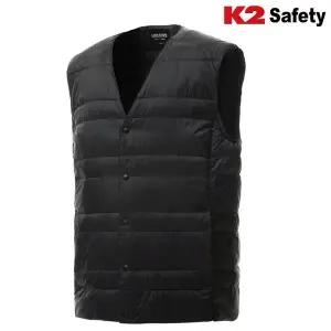 [K2] Safety 구스다운 경량 베스트 21VE-F609R 동계 패딩조끼
