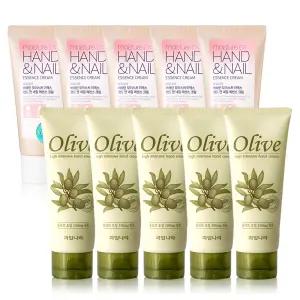 바세린 올리브 핸드크림 60ml~100ml 5개 7개 외 다양한 구성 고보습 온가족 케어!