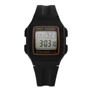 남성 Digital Square Sports 군인 우레탄 손목 시계 F 201WA 9ADF)