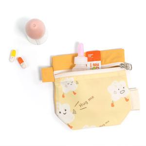 세맘스 양면방수 포키 약파우치 허그뭉치옐로우