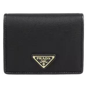 디몬트 프라다 여성 나일론 로고 반지갑(블랙) 1MV204 2DMI F0002