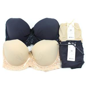 빅사이즈브라 E컵 F컵 셔링 몰드 레이스 몰드브라 햄팬티