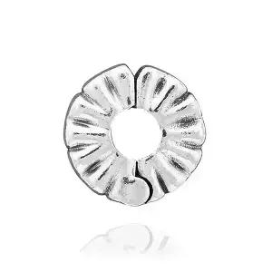 판도라 참 792828C00 하트 패턴 클립 실버 여성참 당일발송