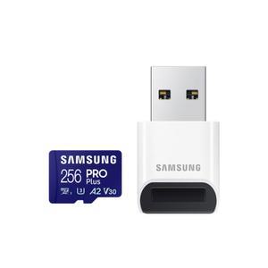 마이크로SD카드 PRO PLUS 256GB 리더기 전자기기