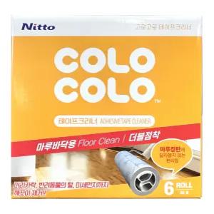 고로고로 돌돌이 테이프클리너 리필 6롤 마루바닥용 코스트코