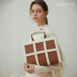 라리엔트] 퍼 트리밍 라지 백 (L)