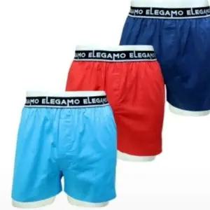 [레노마 이너웨어]남성 솔리 평직 트렁크3매세트 MC12H61205_HDD