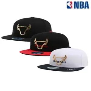 남녀공용 엔비에이 (CHI) 시카고 불스 아웃라인 메탈 스냅백 N255AP614P