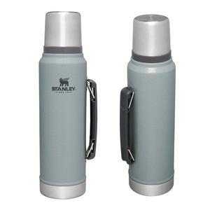 [스탠리]미국 스탠리 클래식 보온병 1L 해머톤실버 보온물통 스탠리보온병  보냉병