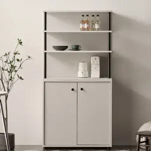 피어 2단 2도어 800다용도수납장