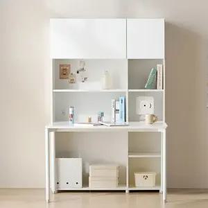 HM2048 hyom 전면 책장 책상 세트 5단 1200