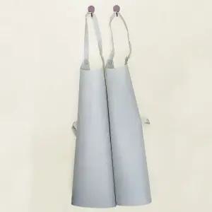 두꺼운 부직포 앞치마 회색 (W914EDD)